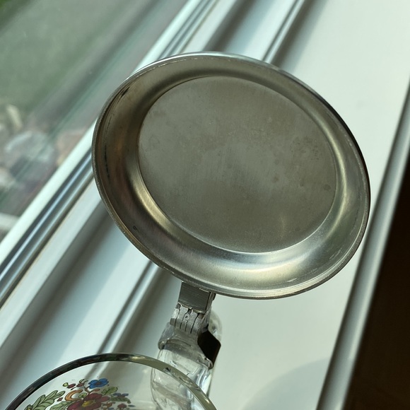 Colorful Vintage German Floral Glass Beer Stein! - Picture 5 of 9